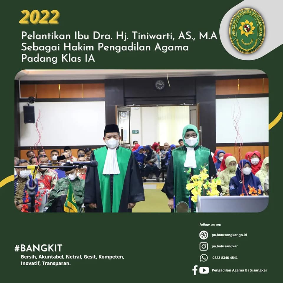 pelantikan bu tiniwarti