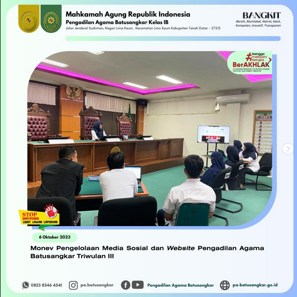 Screenshot 2023 10 09 at 14 11 23 Pengadilan Agama Batusangkar pa.batusangkar Foto dan video Instagram