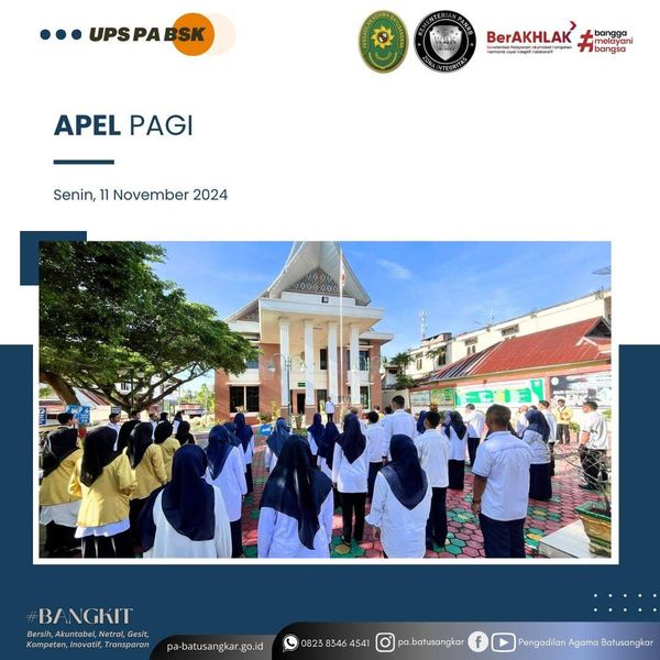 apel pagi 11 nov