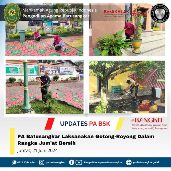 jumat bersih 21 Juni 2024