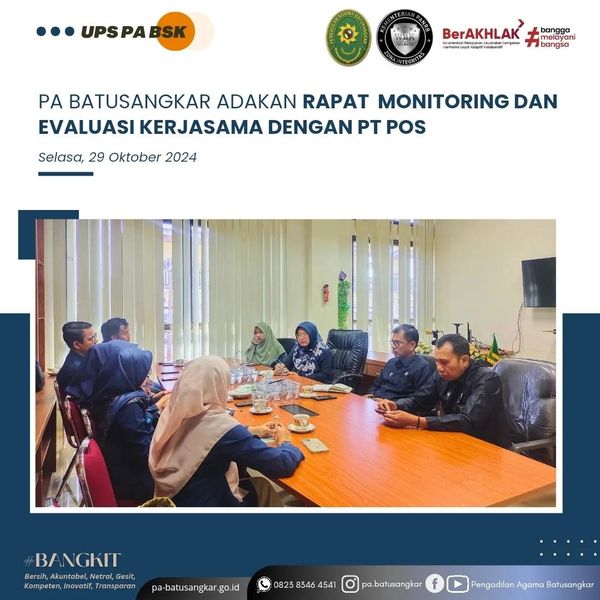 monev kerjasama dg pt pos