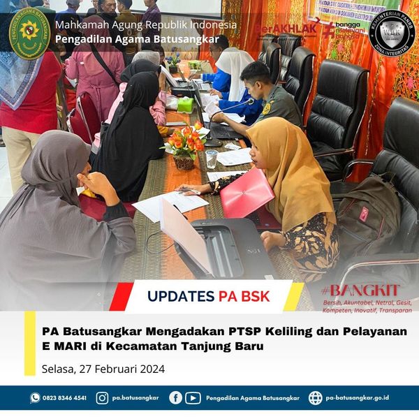 ptsp keliling tj baru 27 feb
