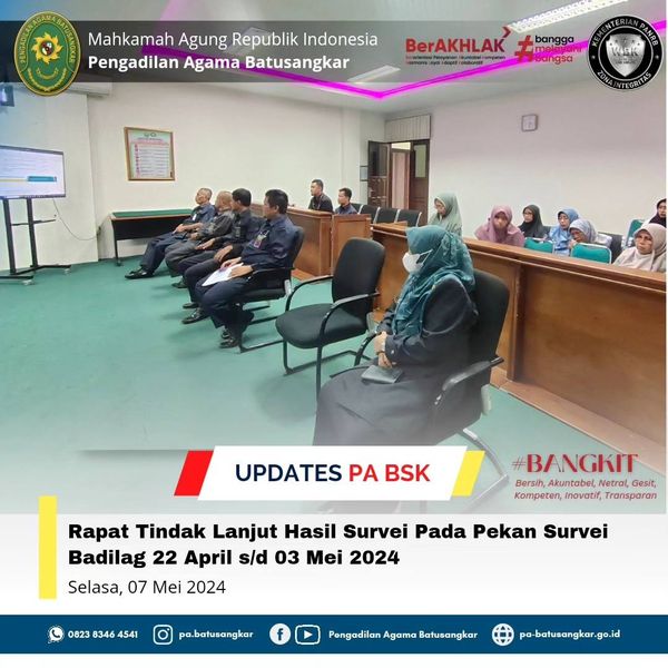 rapat tindak lanjut pekan survey2