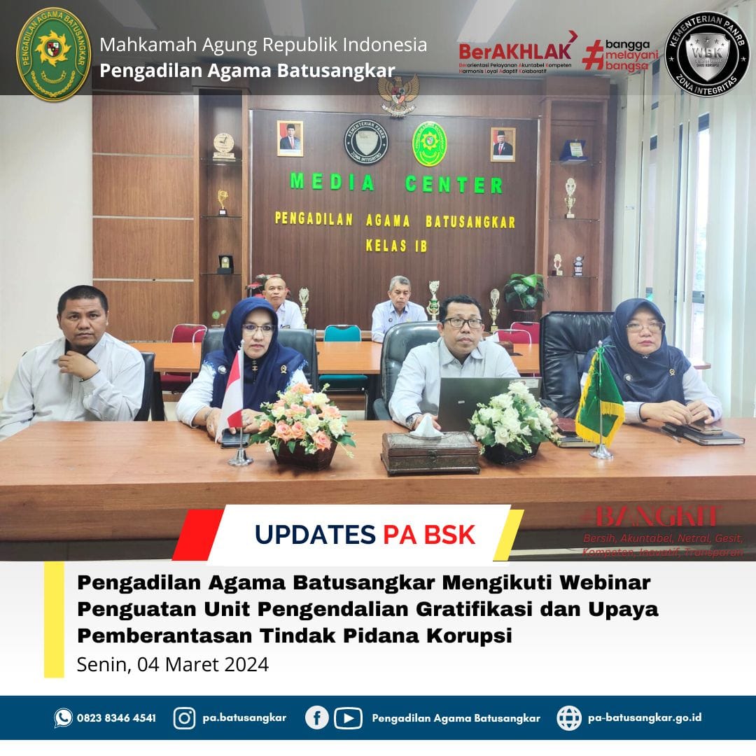 webinar pengendalian gratifikasi