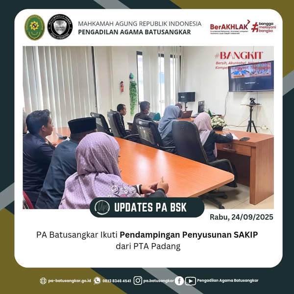 pendampingan sakip dg pta padang