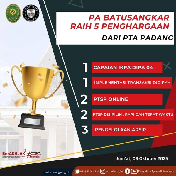 penghargaan dari PTA