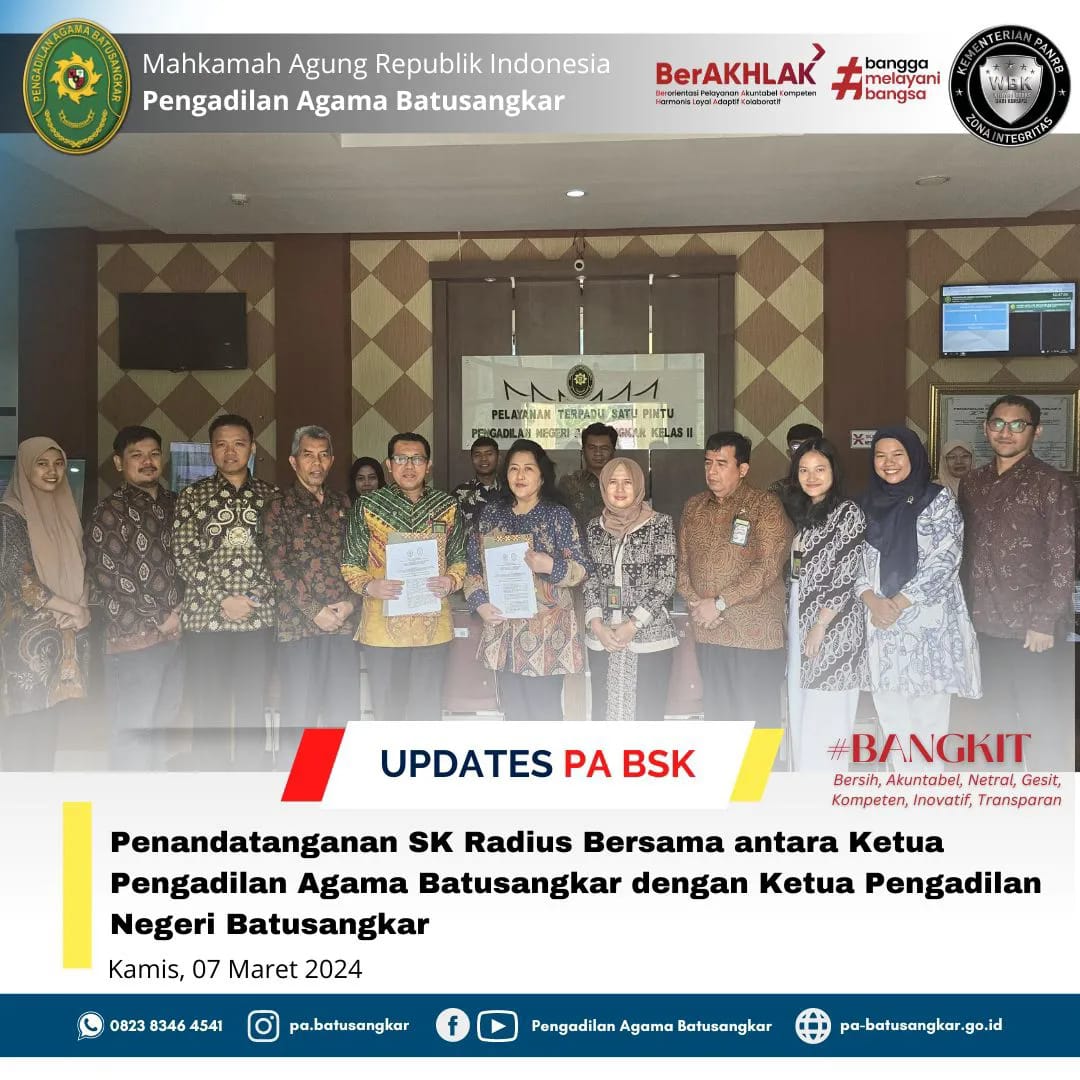 penandatanganan sk radius