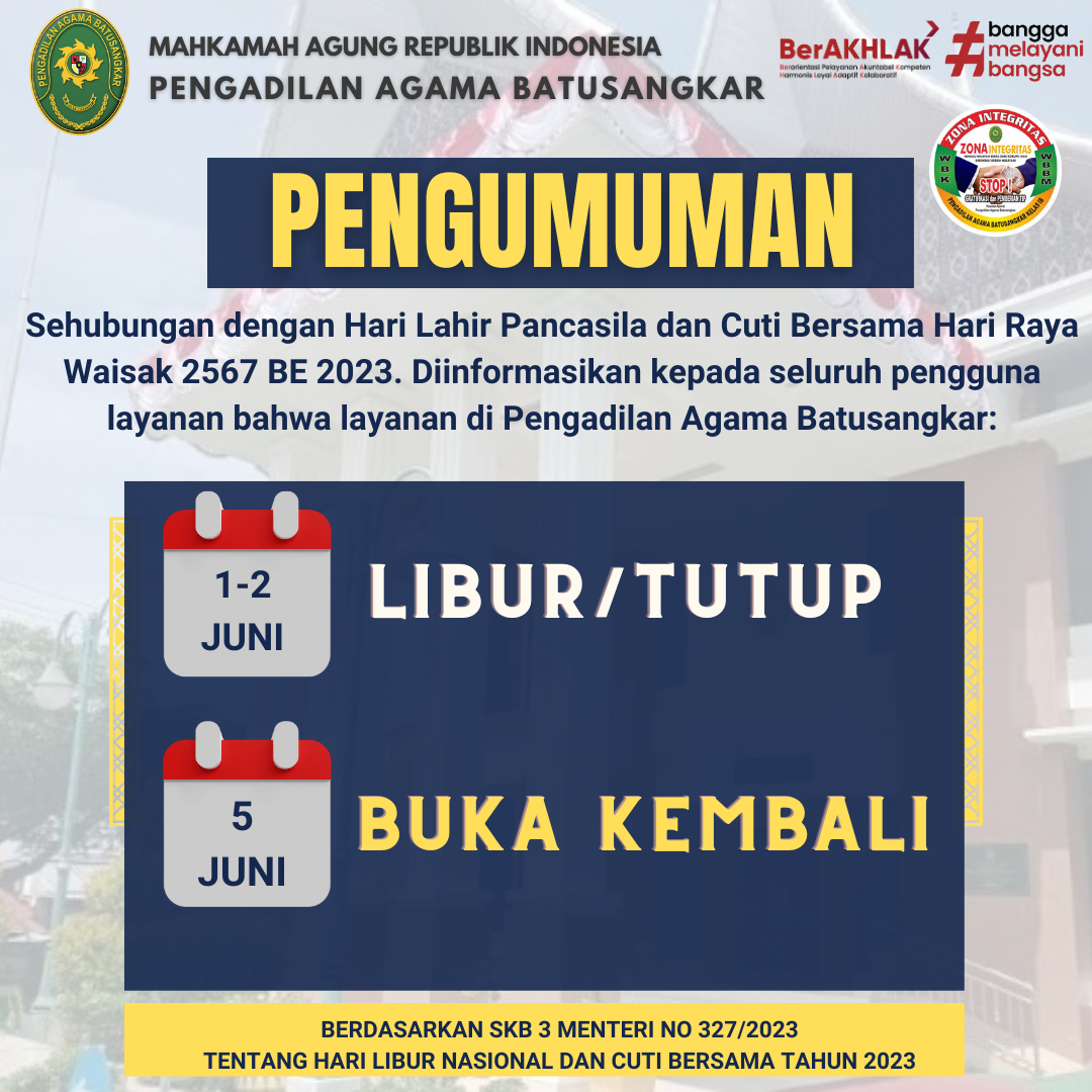 libur pancasila