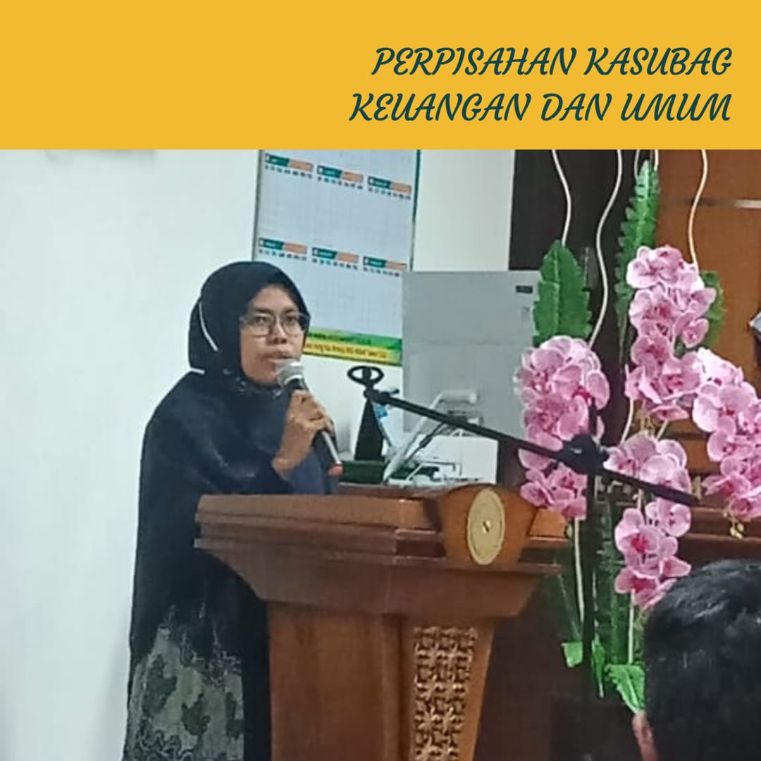 perpisahan kasubag umum